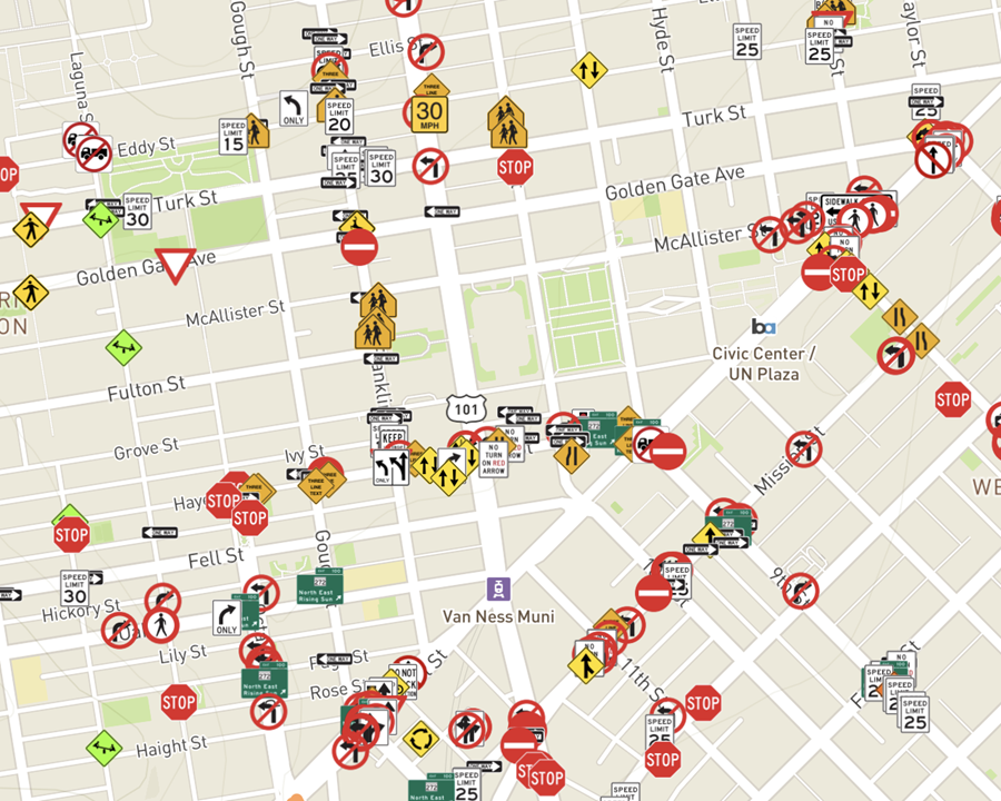 Data management dashboard for road asset records